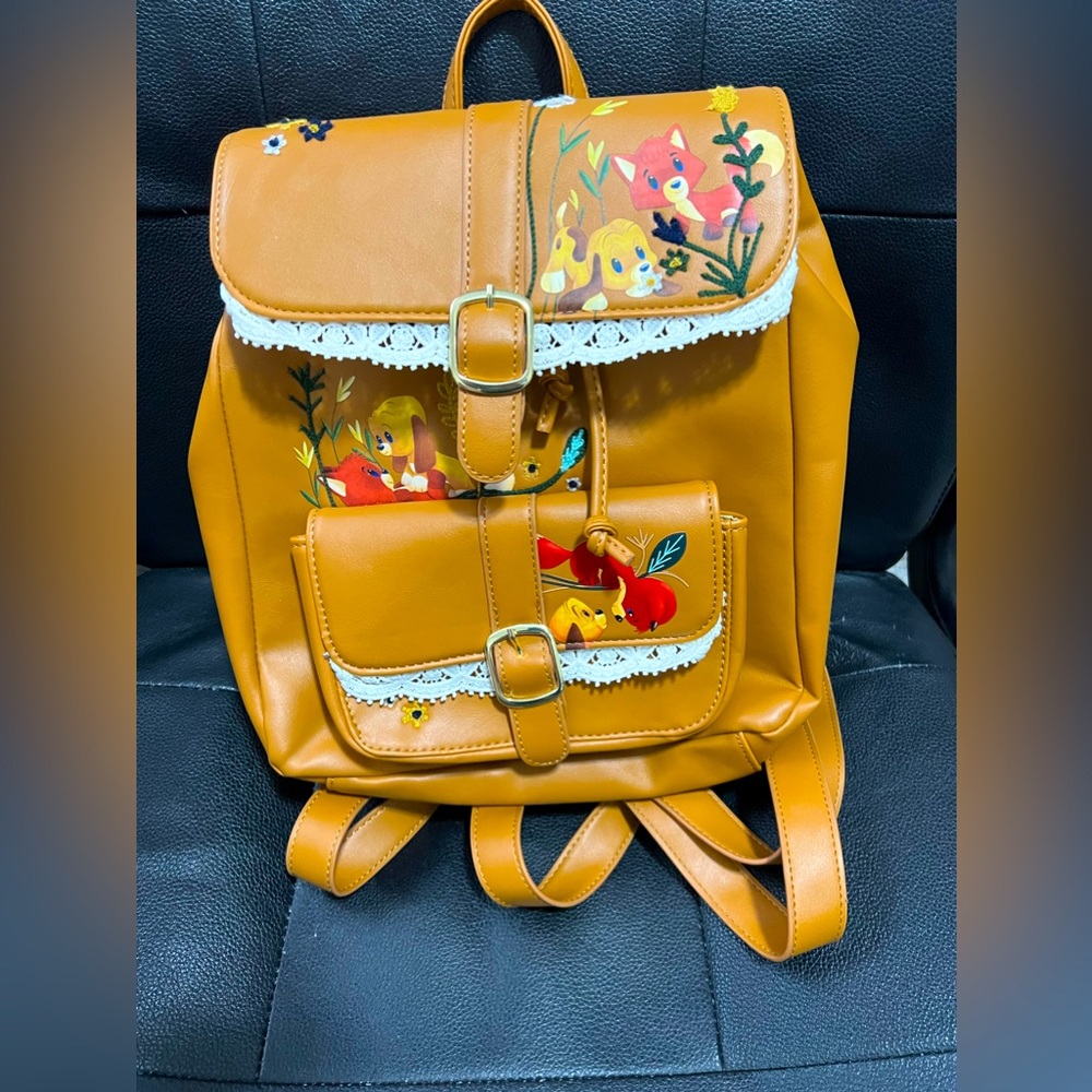 Fox and the Hound Loungefly Backpack